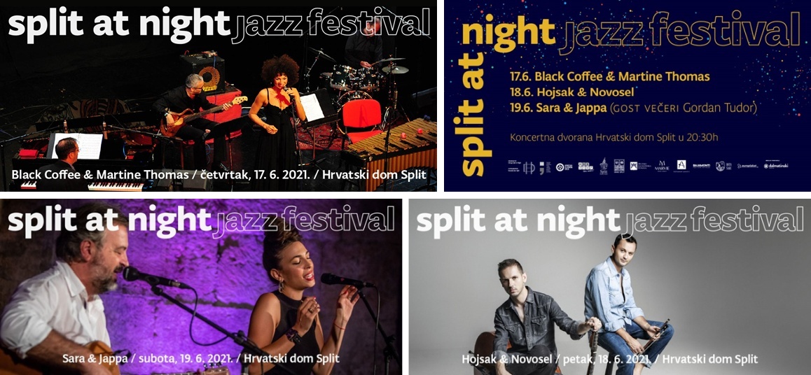 GROOVY LJETO Split At Night Jazz Festival: 17, 18, i 19. lipnja u novoj  splitskoj koncertnoj dvorani - DALMACIJA DANAS
