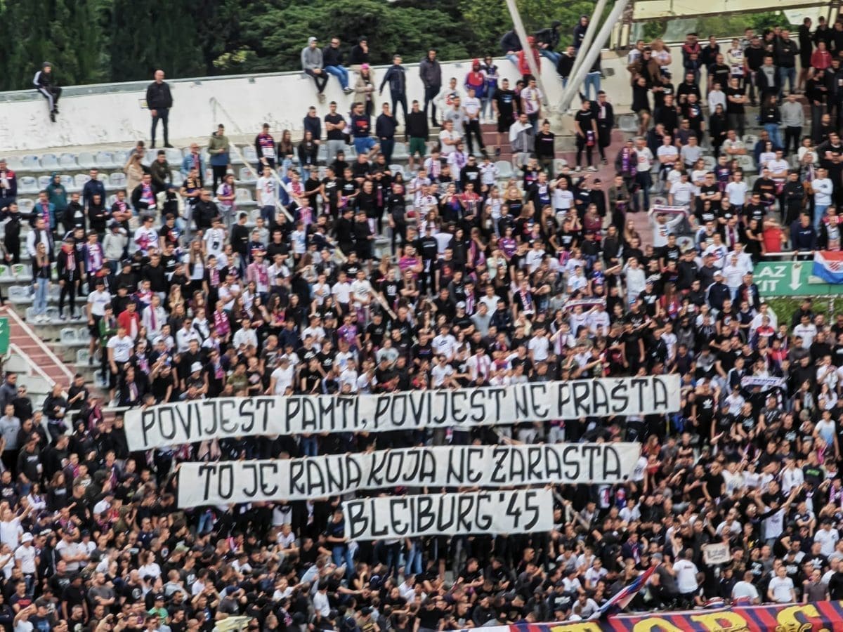 hajduk osijek poruka torcida