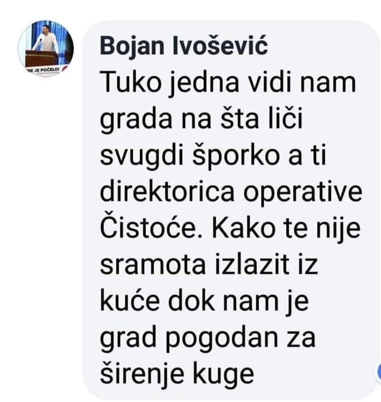 bojan ivoevic komentar