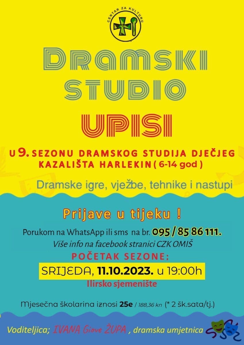 DRAMSKA UPISI 2023 