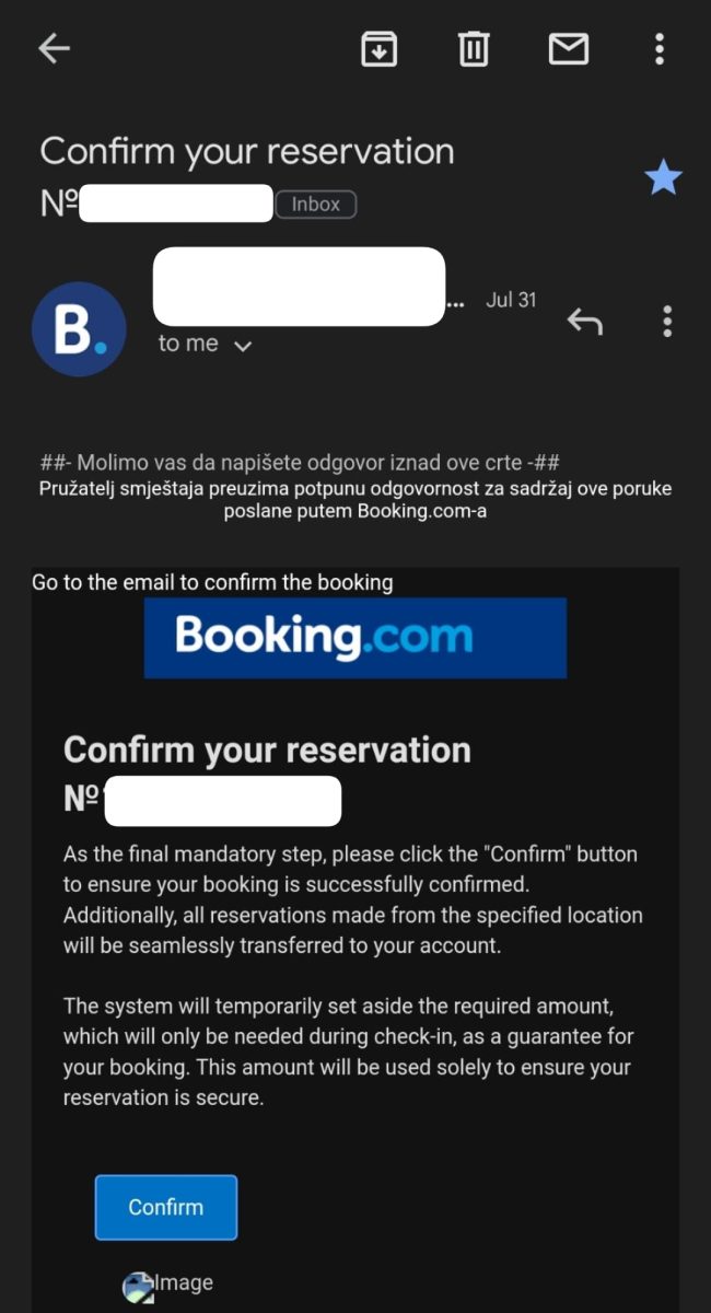 screenshot booking 4 