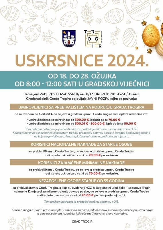 Uskrsnice 2024