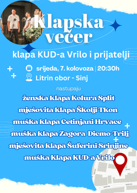 klapa vrilo ljetni koncert poster rev1