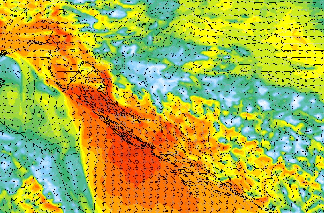 Iskoristite danas i sutra jer u nedjelju će puhati neobično hladno jugo s olujnim udarima, u planinama može pasti preko 30 cm snijega