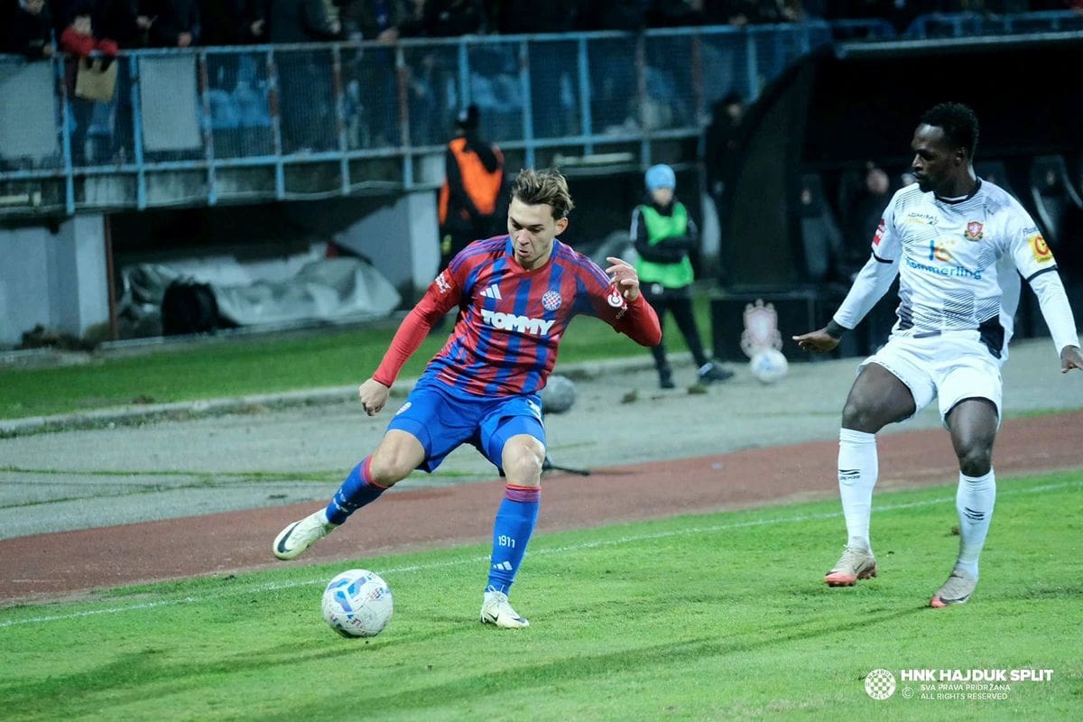 GORICA – HAJDUK 1-0: Splićani nisu (opet) iskoristili (k)iks Dinama, Banić obranio kazneni udarac Livaji u samom finišu utakmice