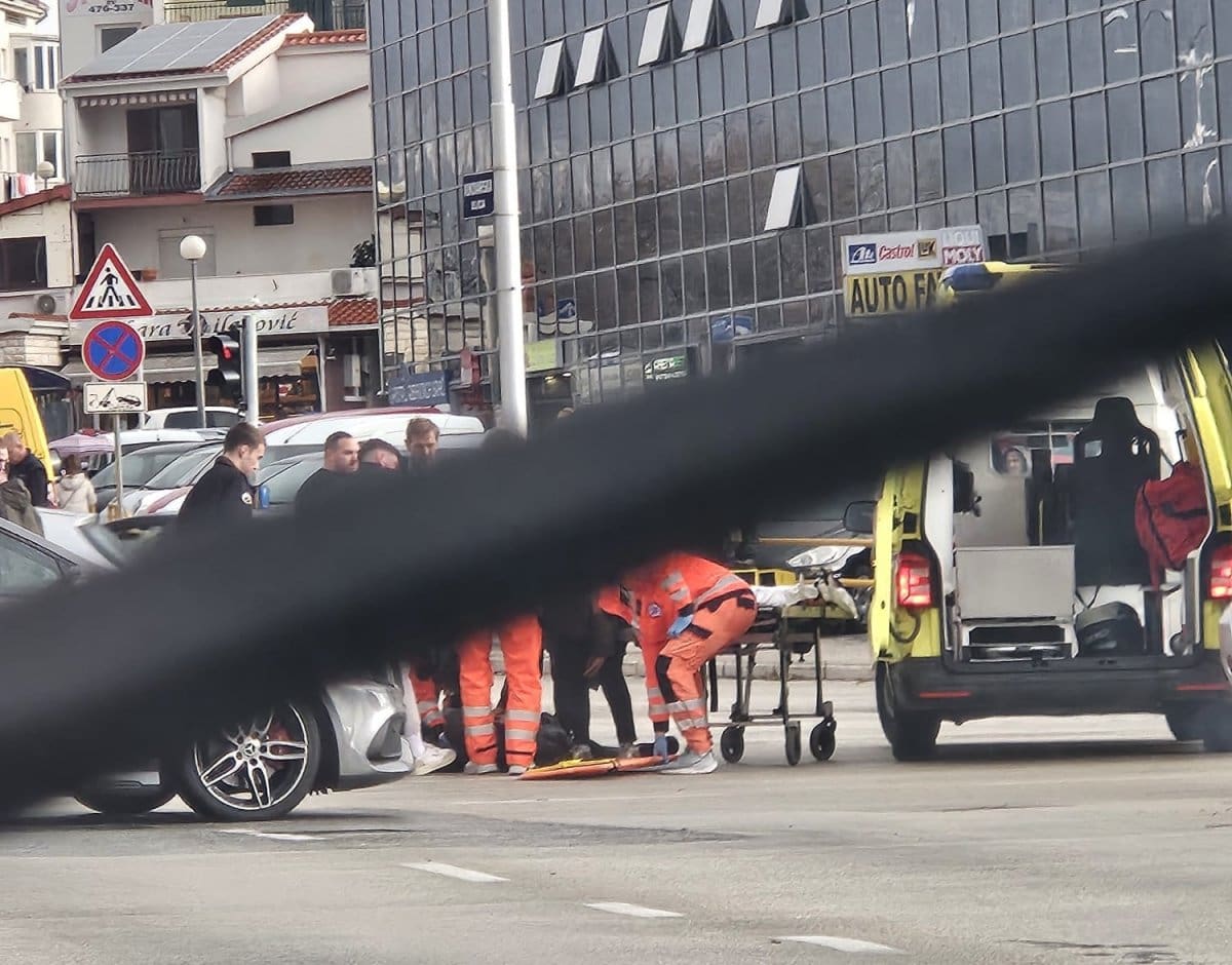 Teška prometna nesreća u Splitu, dvije osobe ozlijeđene