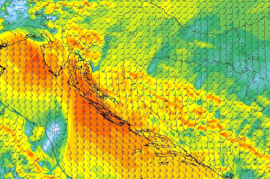 Iskoristite suh kraj tjedna. Krajem ponedjeljka stiže kiša, mogla bi padati svaki dan sljedeći tjedan